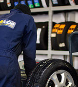 Working on tyres